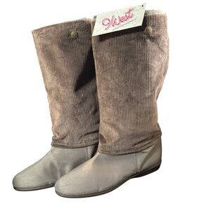 Y2K NIB WOMENS SZ 10 KNEE HIGH BOOTS ALL WEATHER PULL ON FUNCTION FASHION 9 West